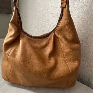 American Leather Tan Hobo Bag